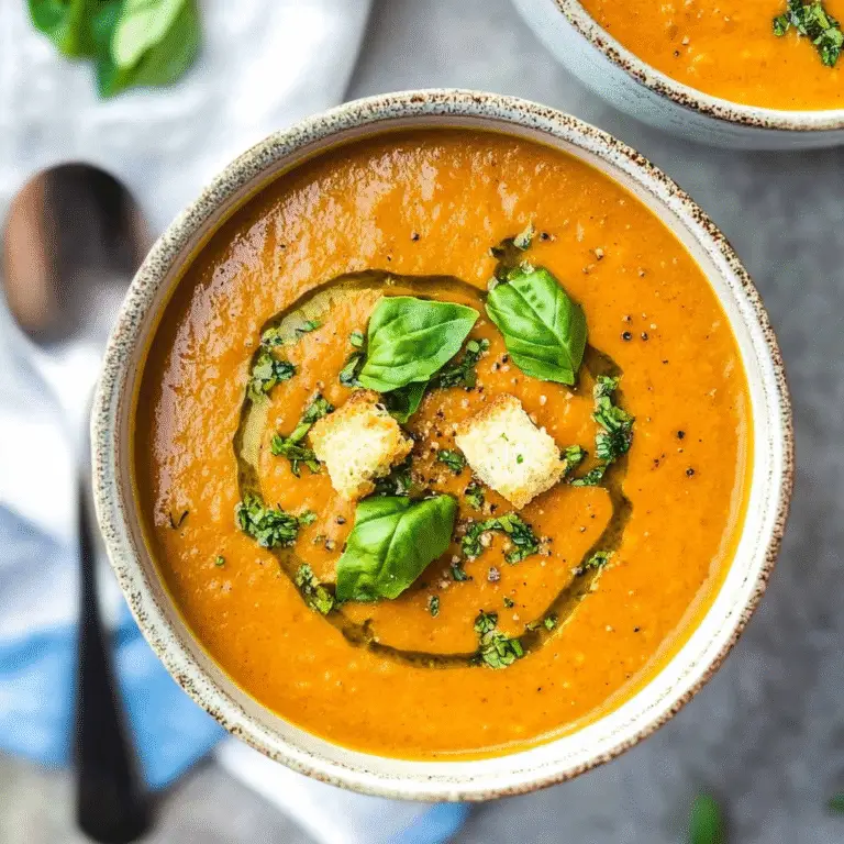 Cozy Carrot Soup Recipe: