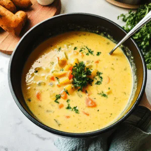 Cozy Vegan Carrot Potato Soup Recipe