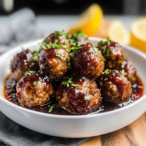 Christmas Cranberry Meatballs Recipe