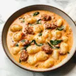 Creamy Italian Sausage Gnocchi