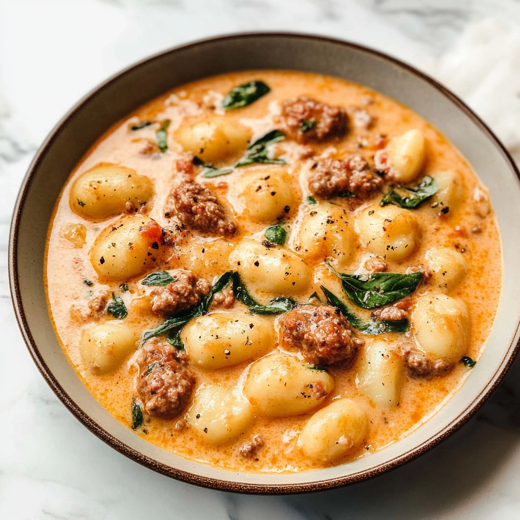 Creamy Italian Sausage Gnocchi