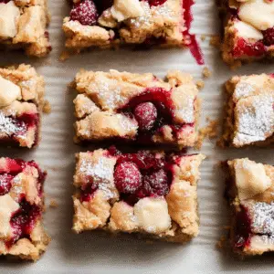 Cranberry Crumble Bars