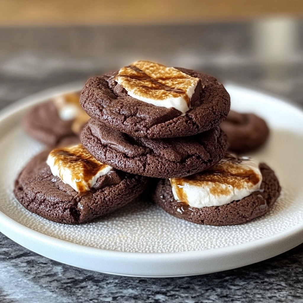 Chewy Hot Cocoa Cookies Recipe