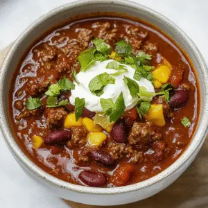 Classic Beef Chili