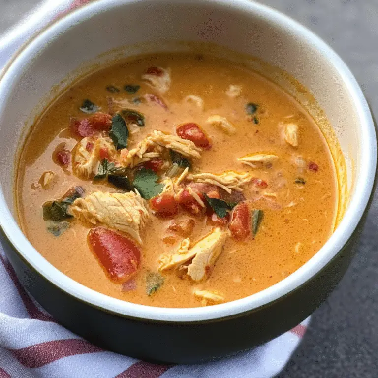 Low Carb Chicken Fajita Soup Recipe