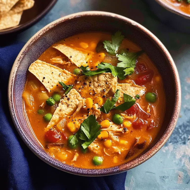 Chicken Tortilla Soup Recipe