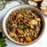 Vegan Lentil Mushroom Stew Recipe