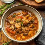 Vegan Mushroom Stew Recipe