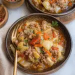 Ground Beef and Cabbage Soup Recipe