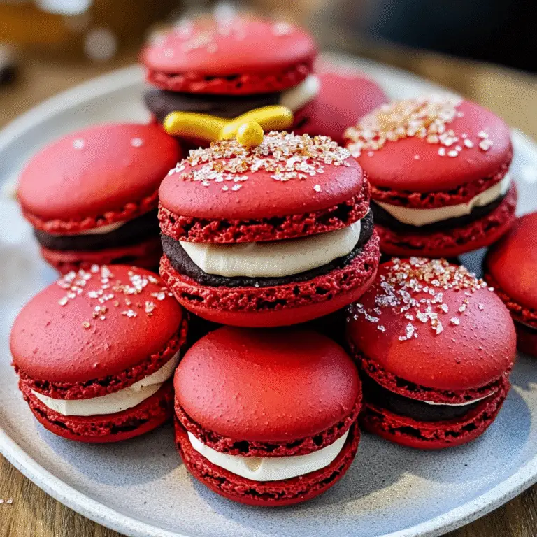 Santa Claus Macarons