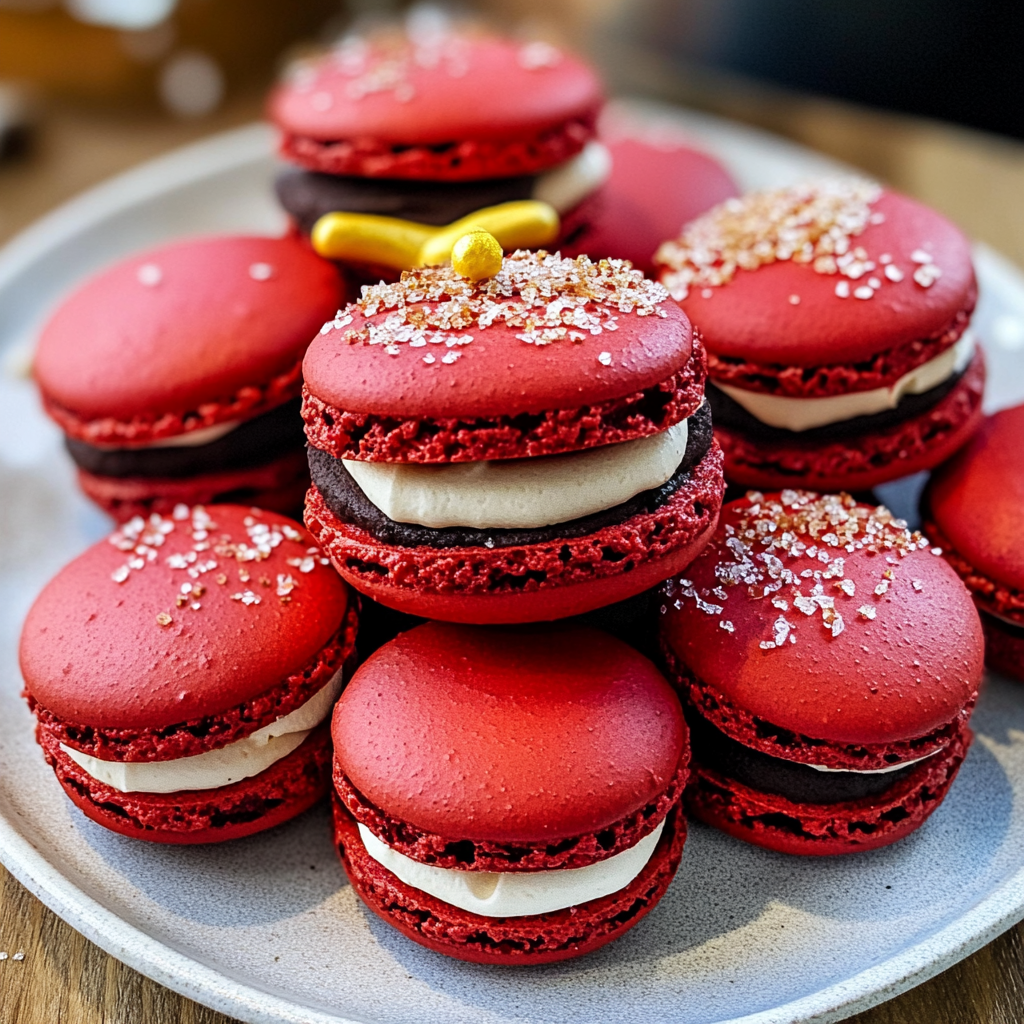 Santa Claus Macarons