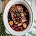 Slow Cooker Cranberry Pork Loin Recipe