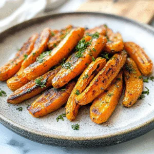 Roasting Carrots