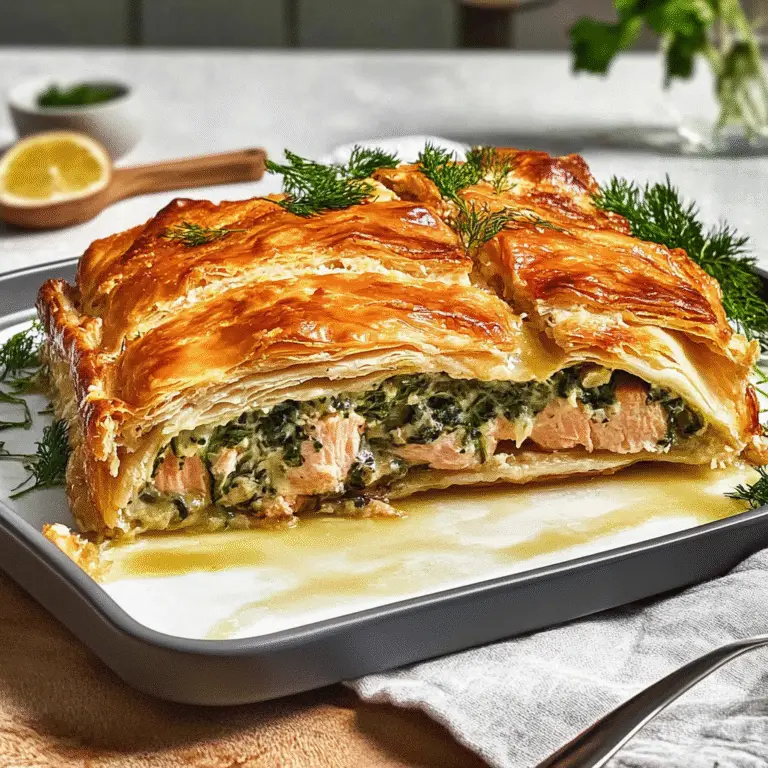 Salmon Wellington Recipe