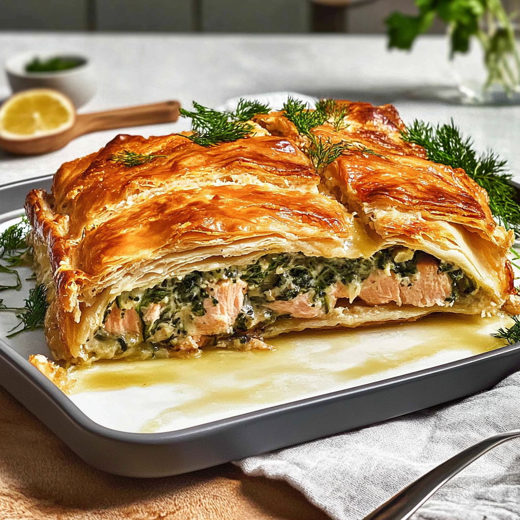 Salmon Wellington Recipe
