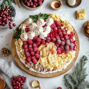 Oh Christmas Brie Board