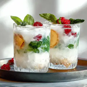 White Christmas Mojitos: