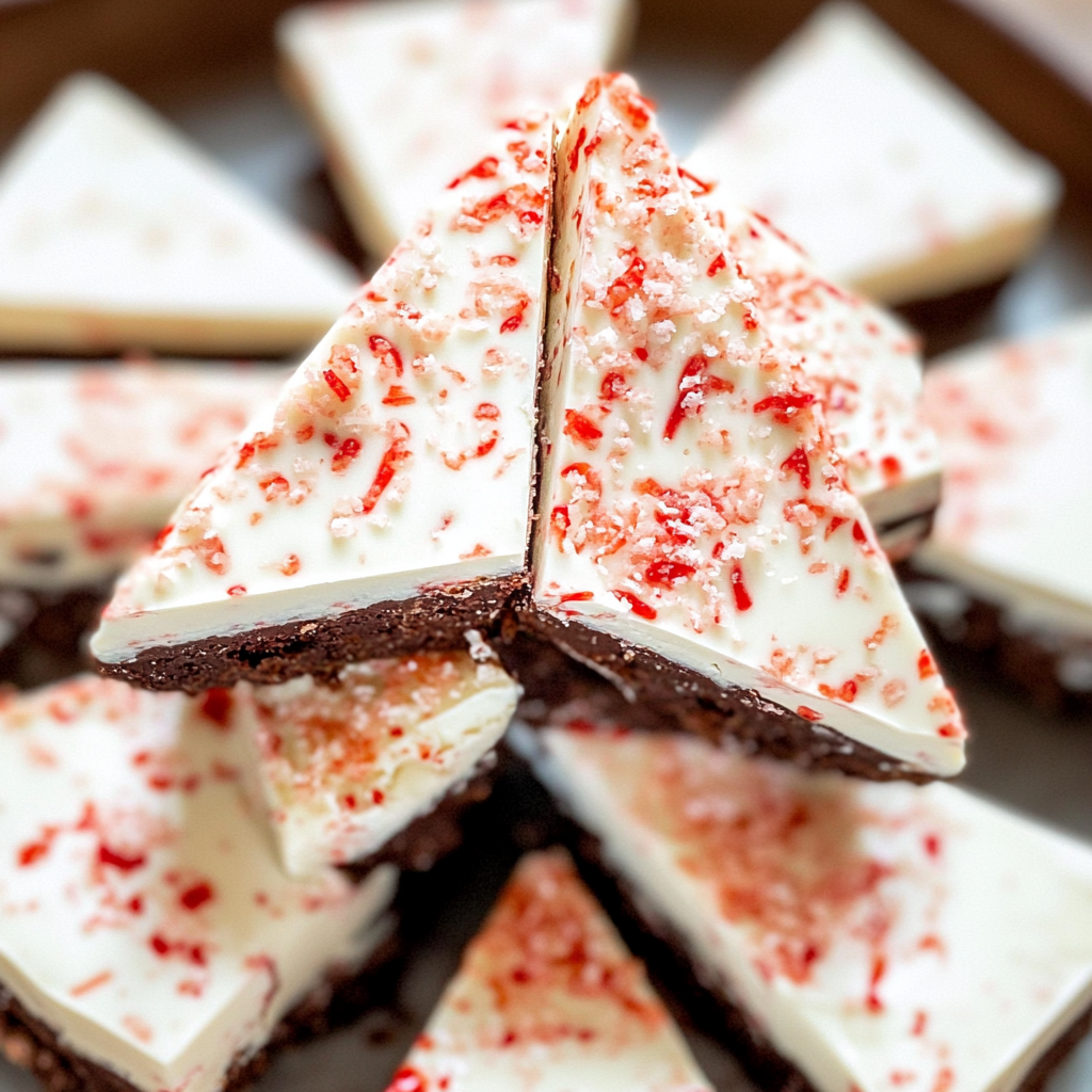 Salted Peppermint Chocolate Bark Recipe