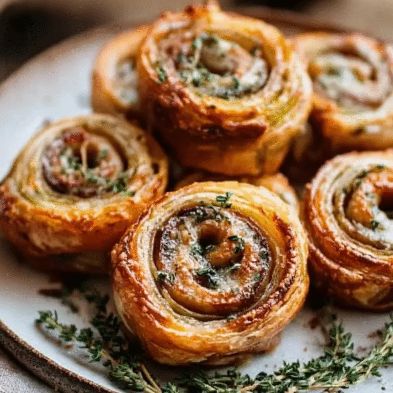 Cheese Pinwheels Recipe