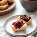 Baked Cranberry Brie Bites Recipe