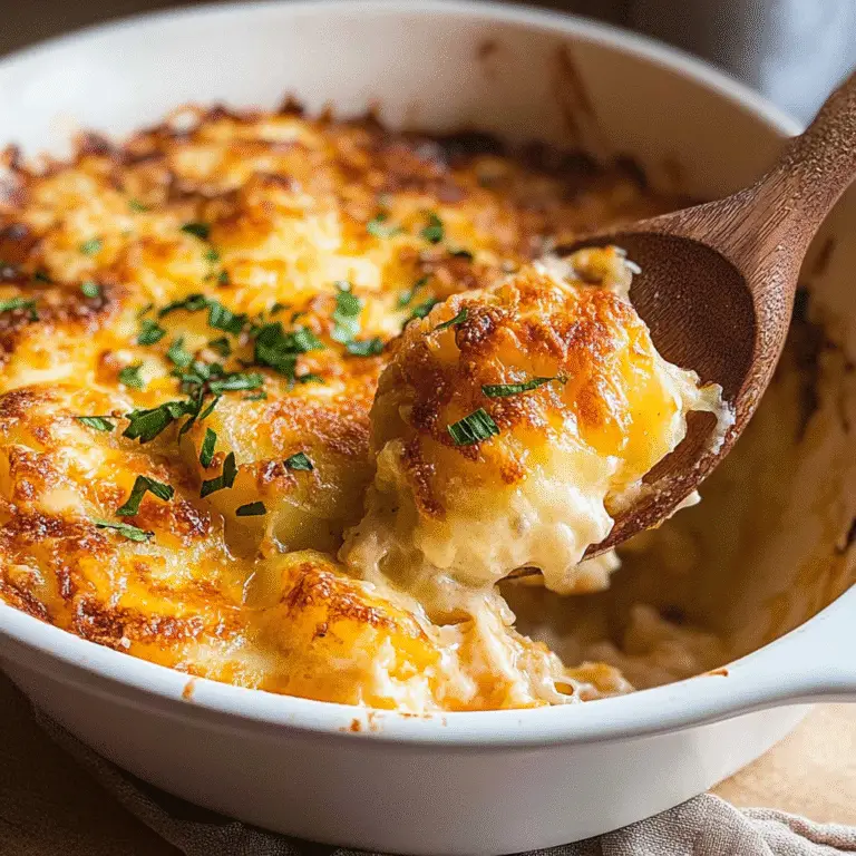 Cheesy Potatoes Au Gratin Recipe