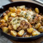 Garlic Parmesan Chicken and Potatoes Recipe