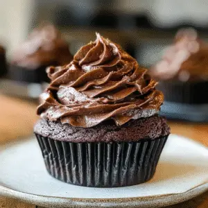 Homemade Chocolate Cupcake Recipe