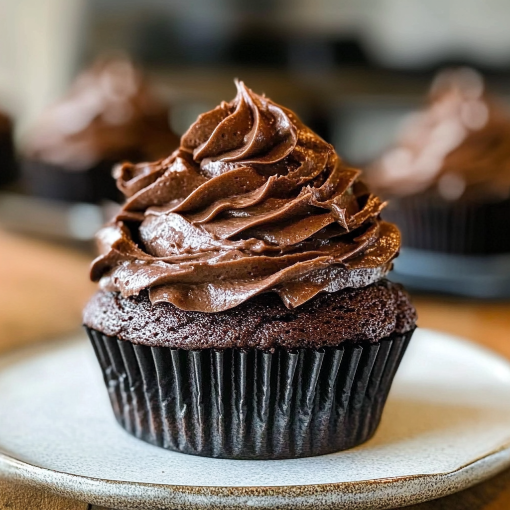 Homemade Chocolate Cupcake Recipe