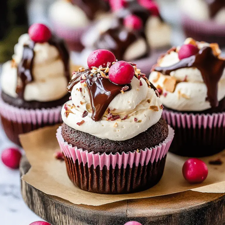 Black Forest Cupcake Recipe