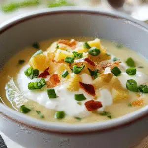 Creamy Loaded Potato Soup Recipe