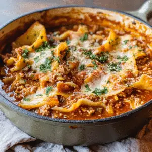 One-Pot Lasagna Soup