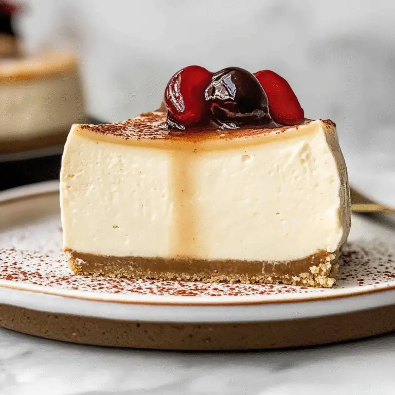 Eggnog Cheesecake Recipe