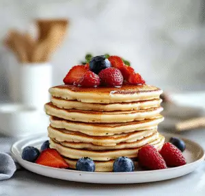 Fluffy Homemade Pancakes