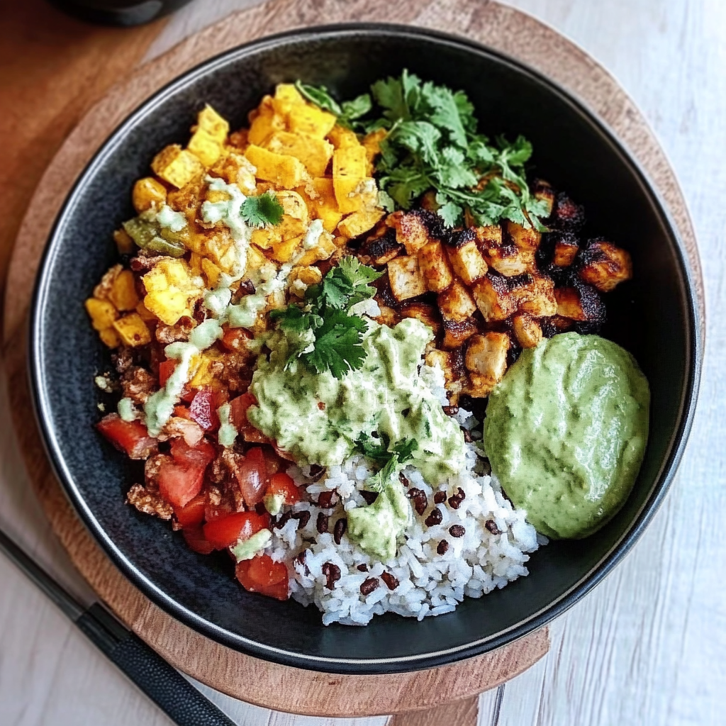 Cauliflower Burrito Buddha Bowl Recipe