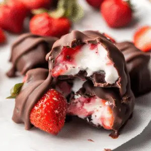 Chocolate Strawberry Yogurt Clusters Recipe